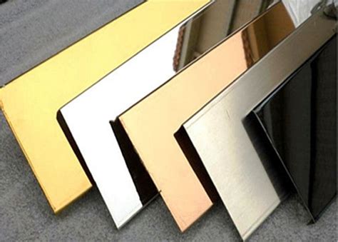 white gold sheet metal|what is gold stainless steel.